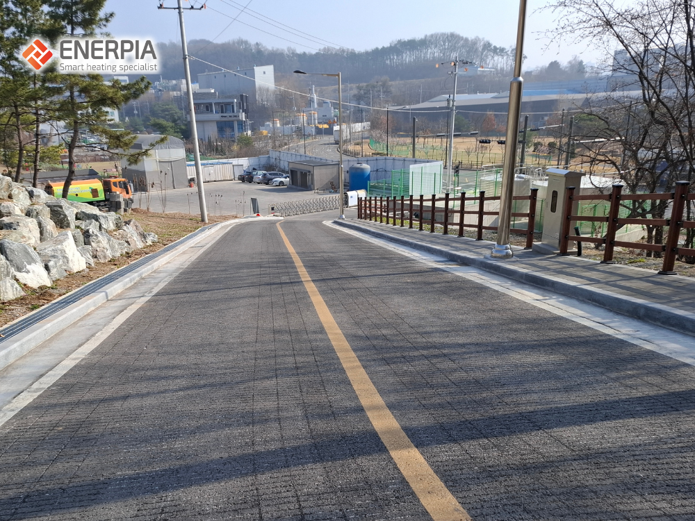유관순파크골프장 진입 경사로 전기열선 설치공사 관급자재