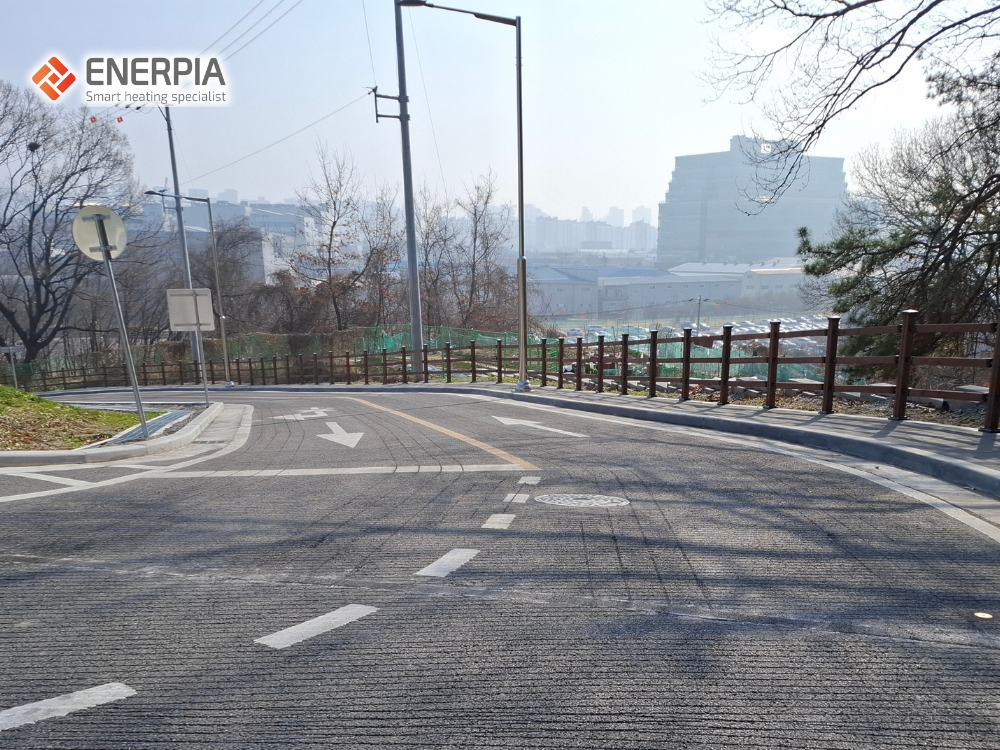 유관순파크골프장 진입 경사로 전기열선 설치공사 관급자재